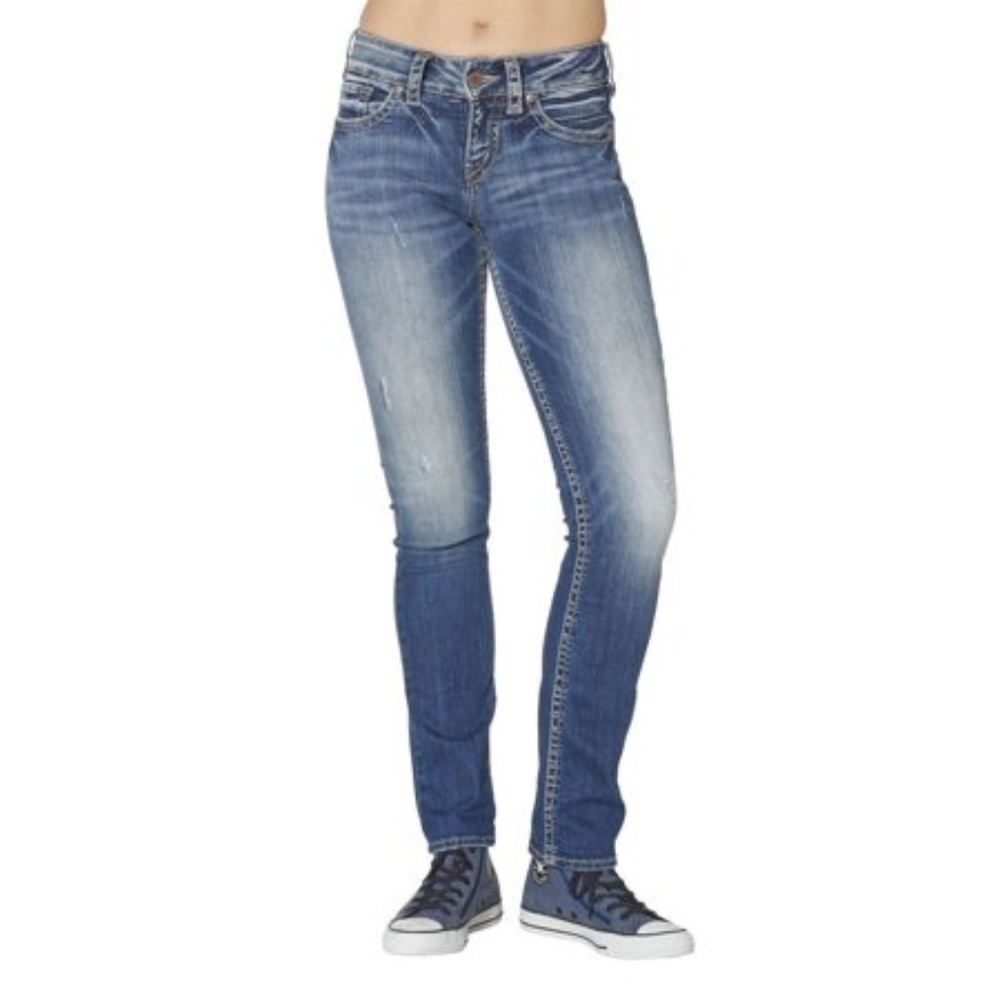 Blue Boot Cut Jeans